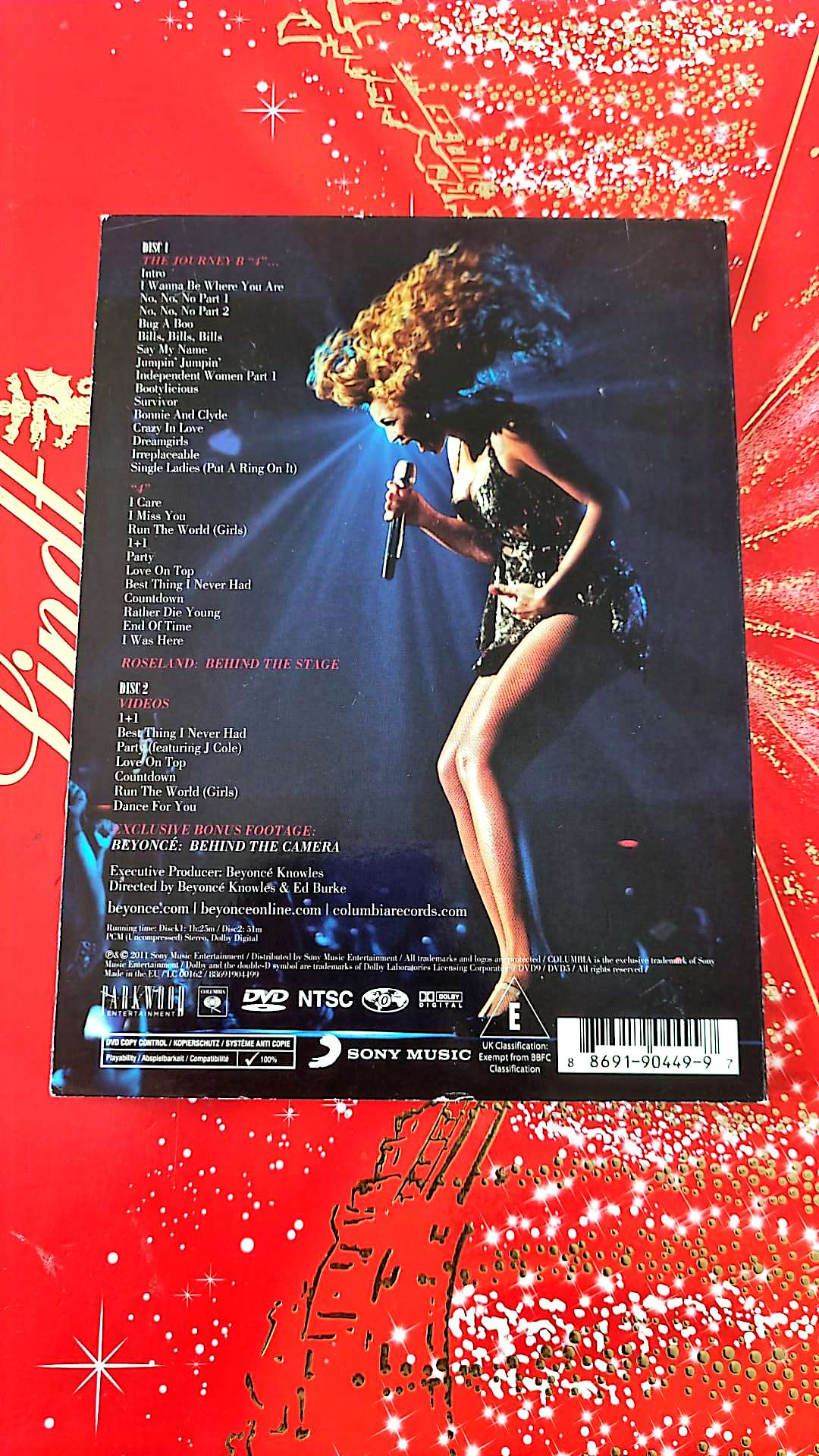 DVD : beyonce live at roseland elements of 4
