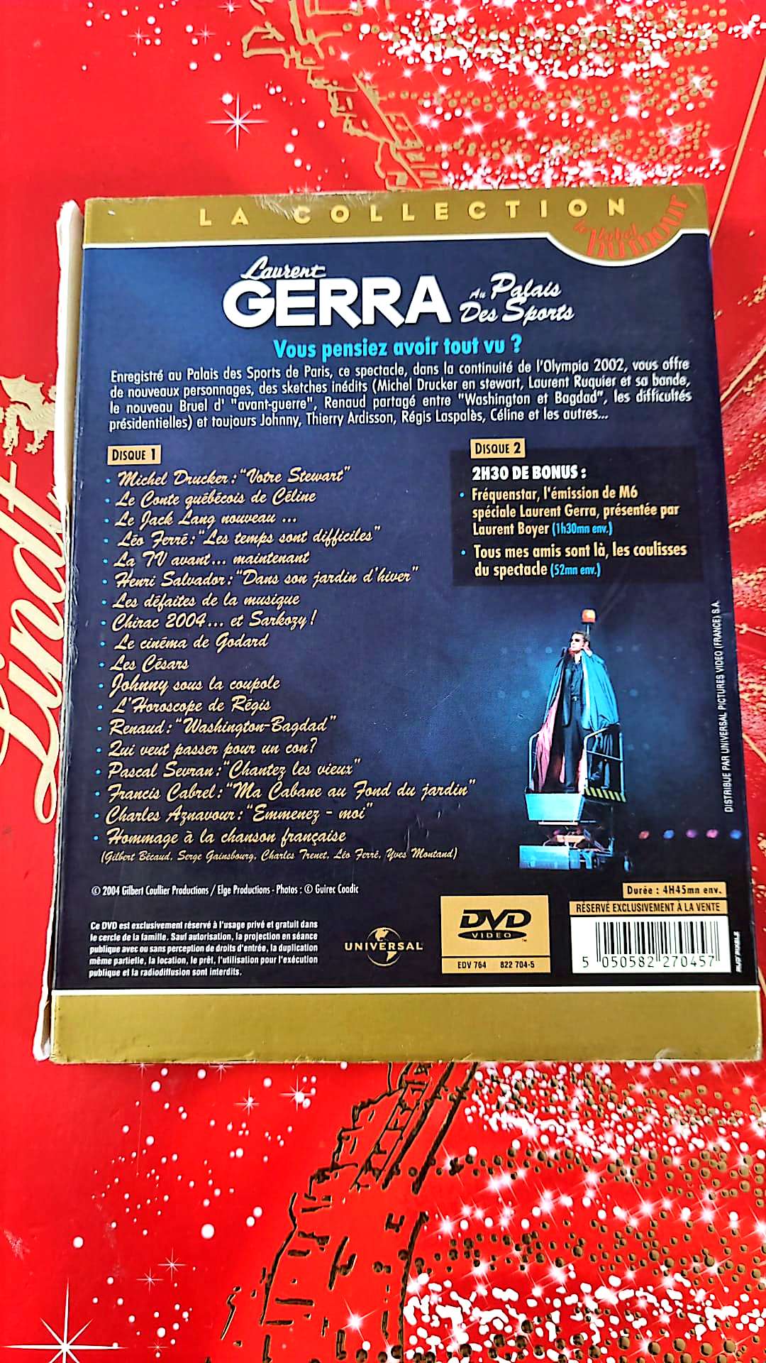 DVD : Laurent Gerra au palais des sports