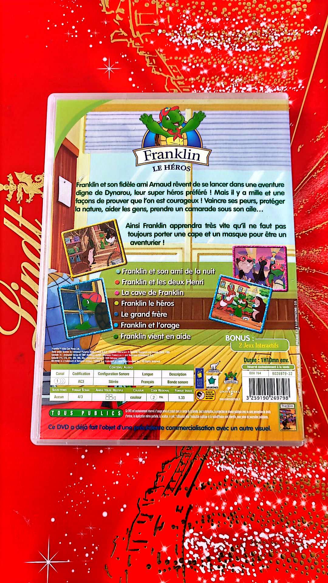 DVD : Franklin le héros