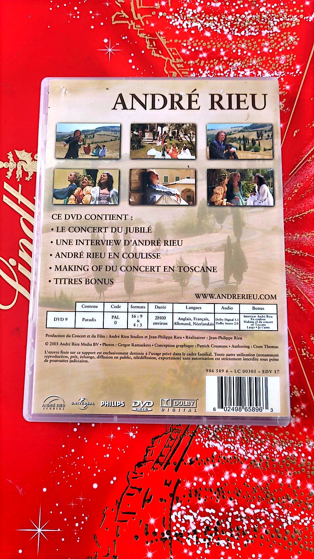 DVD : André Rieu paradis