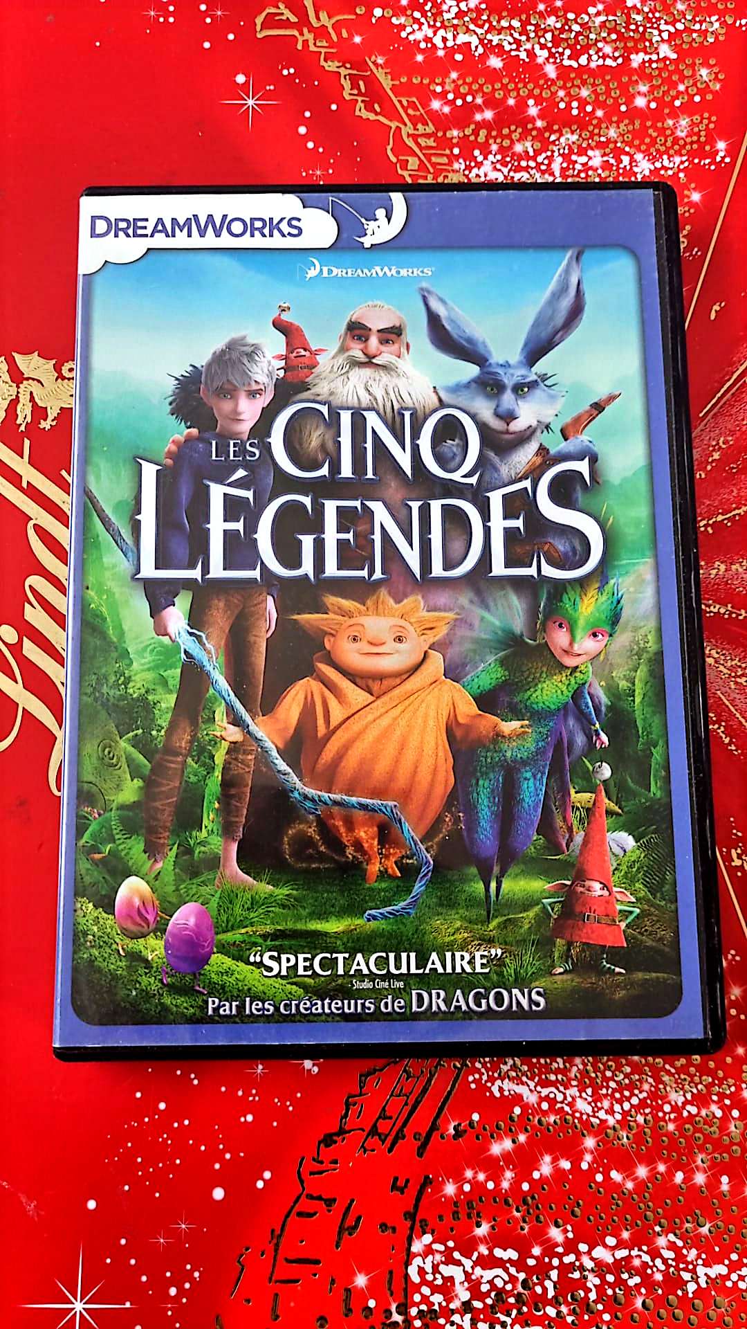 DVD DreamWorks les Cinq légendes