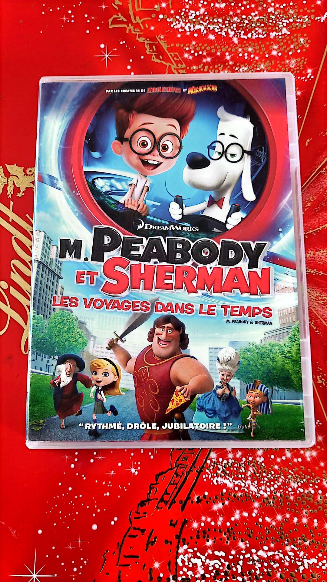 DVD DreamWorks M. Peabody et Sherman les voyages dans le temps