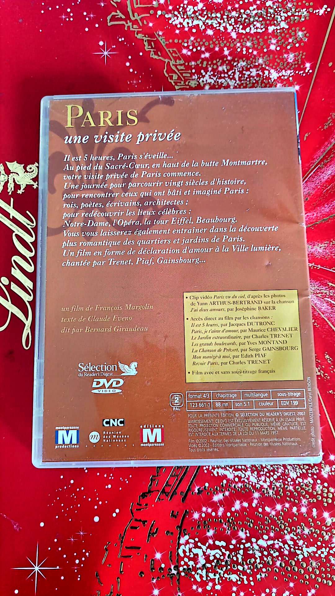 DVD PARIS UNE VISITE PRIVÉE