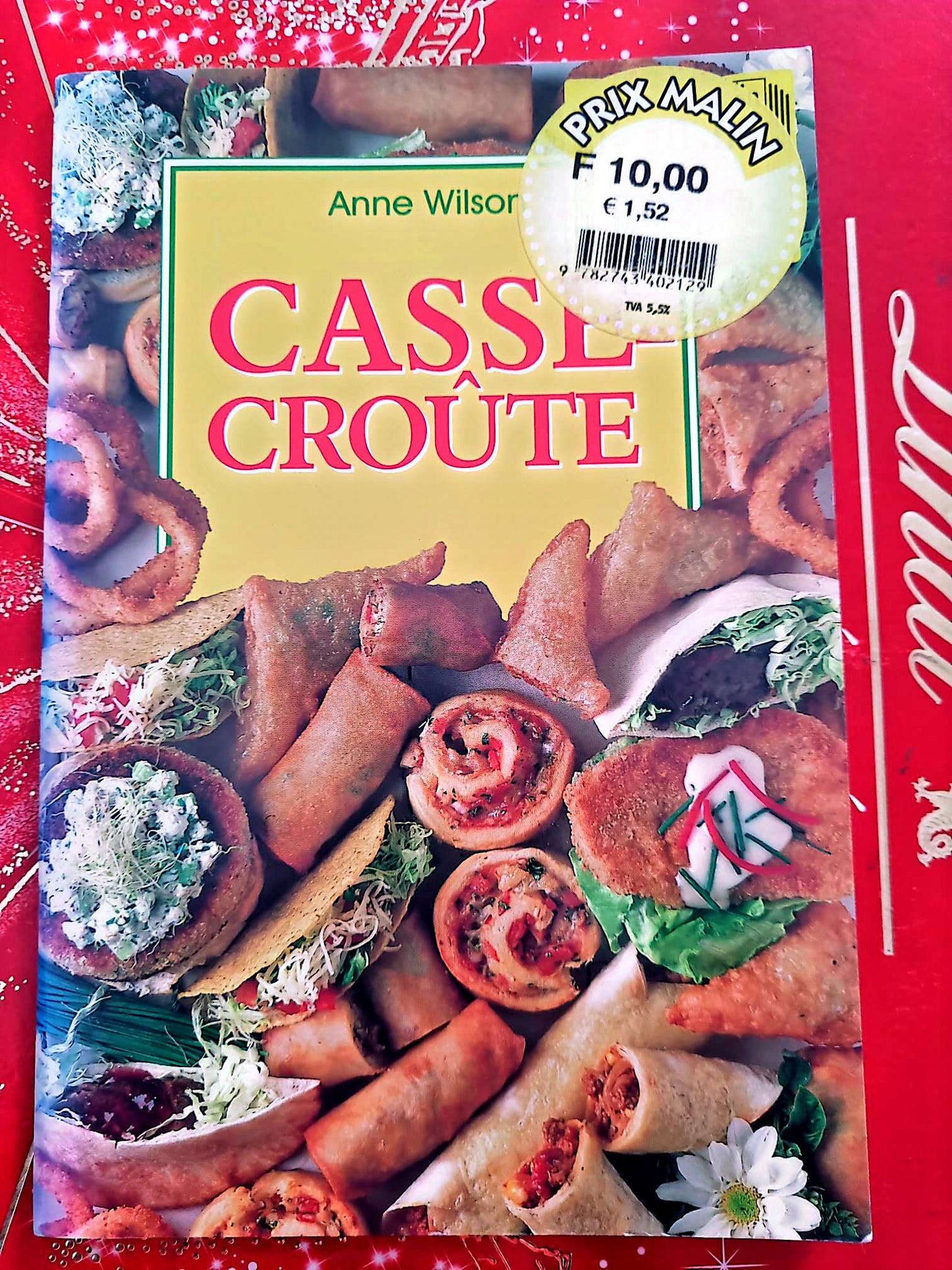 Casse-Croûte – Anne Wilsdorf – Livre de cuisine rapide – Éditions Könemann livre de cuisine