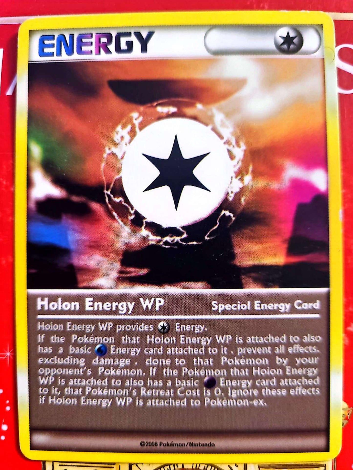 Carte Pokémon Énergie Holon WP – EX Holon Fantômes – Carte Spéciale carte pokemon