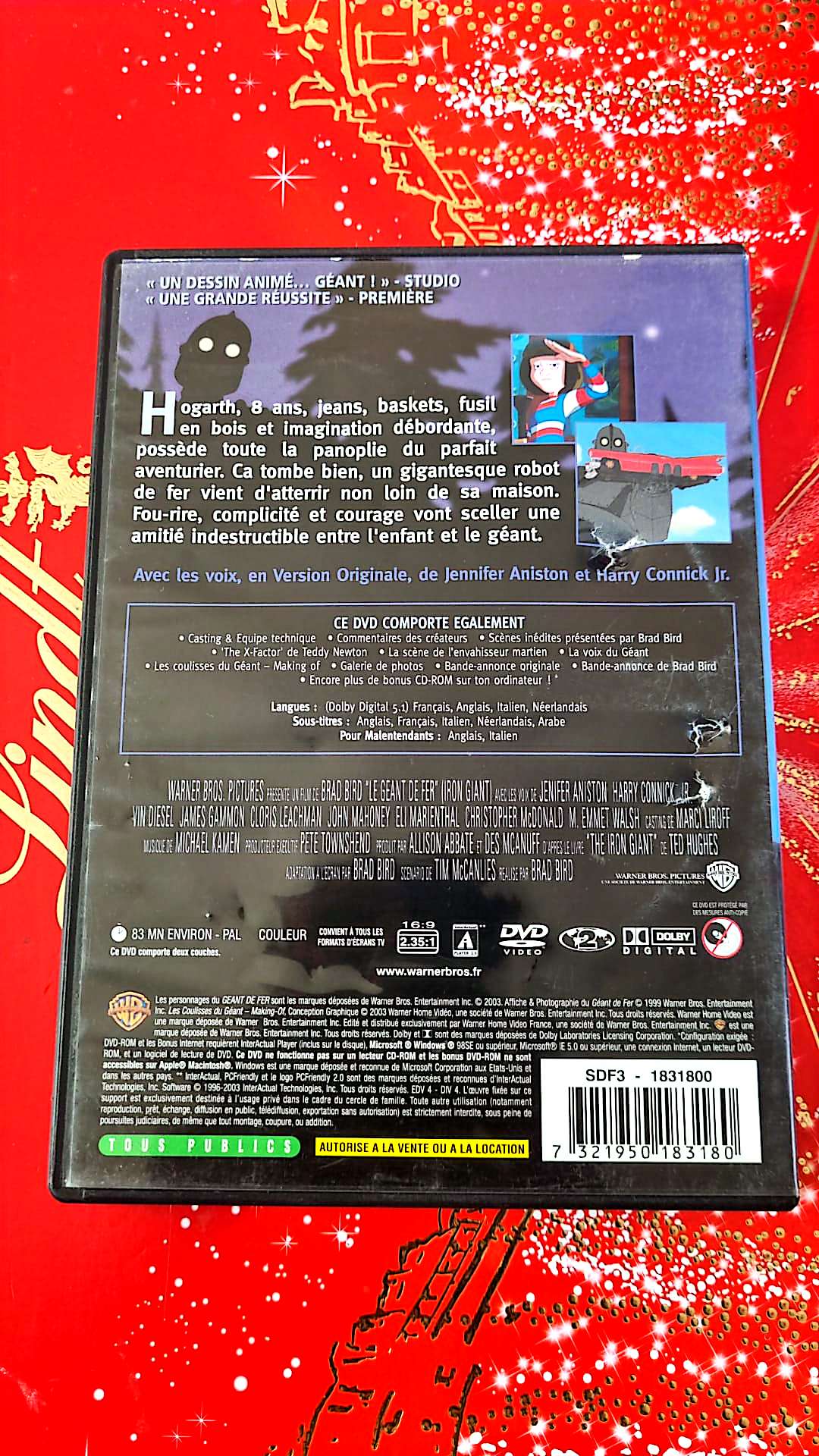 DVD : le géant de fer