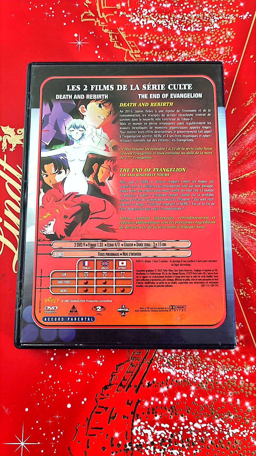 DVD : evangelion DVD Par blasp