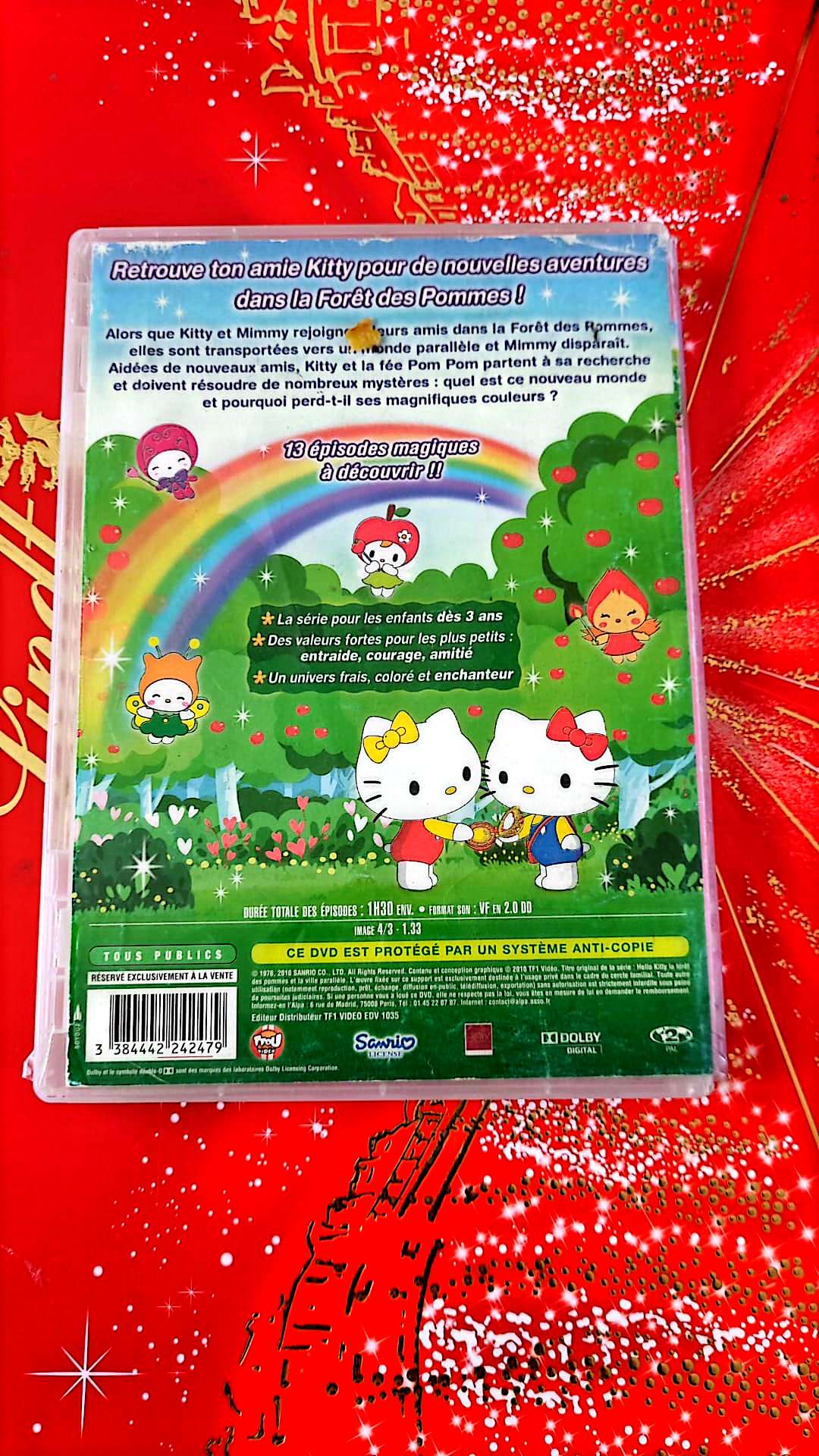 DVD : hello kitty la magie de la forêt des pommes