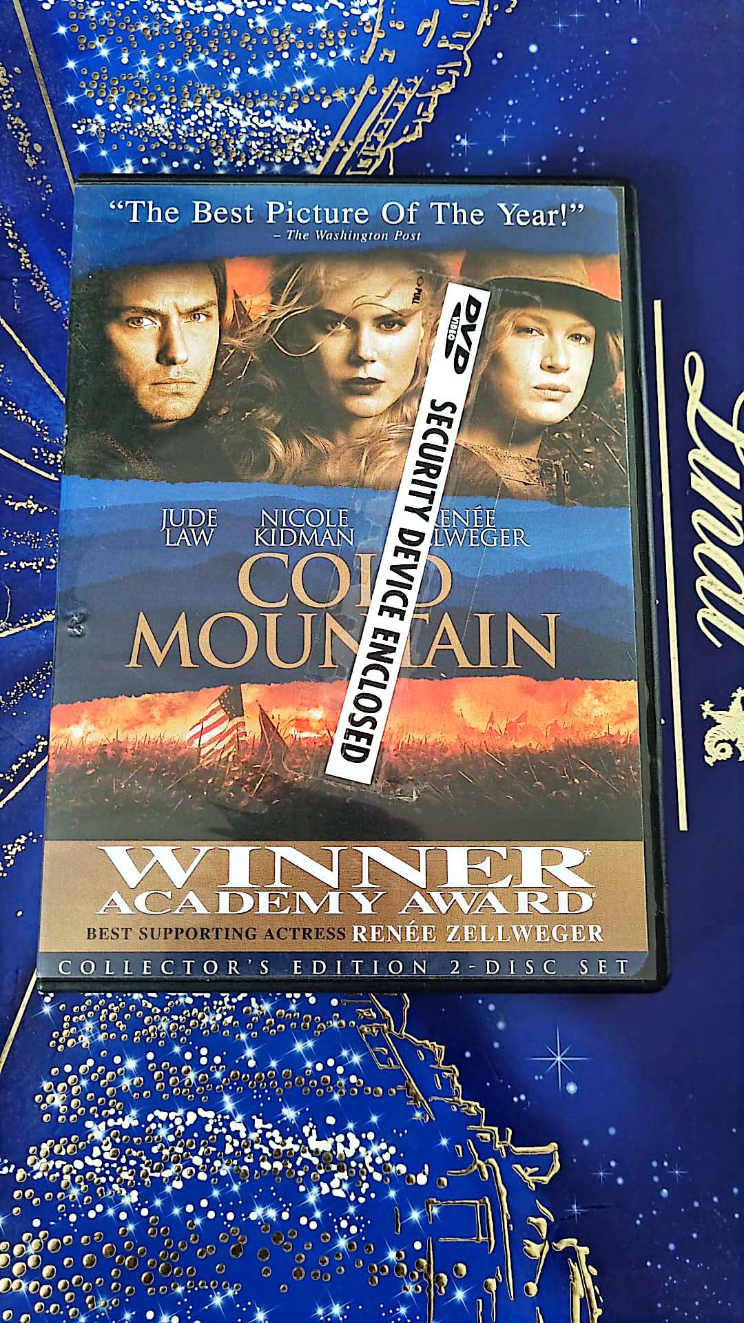 DVD Cold Mountain (Film Drame Historique – VO Anglais – Zone 2 – Jude Law, Nicole Kidman, Renée Zellweger)