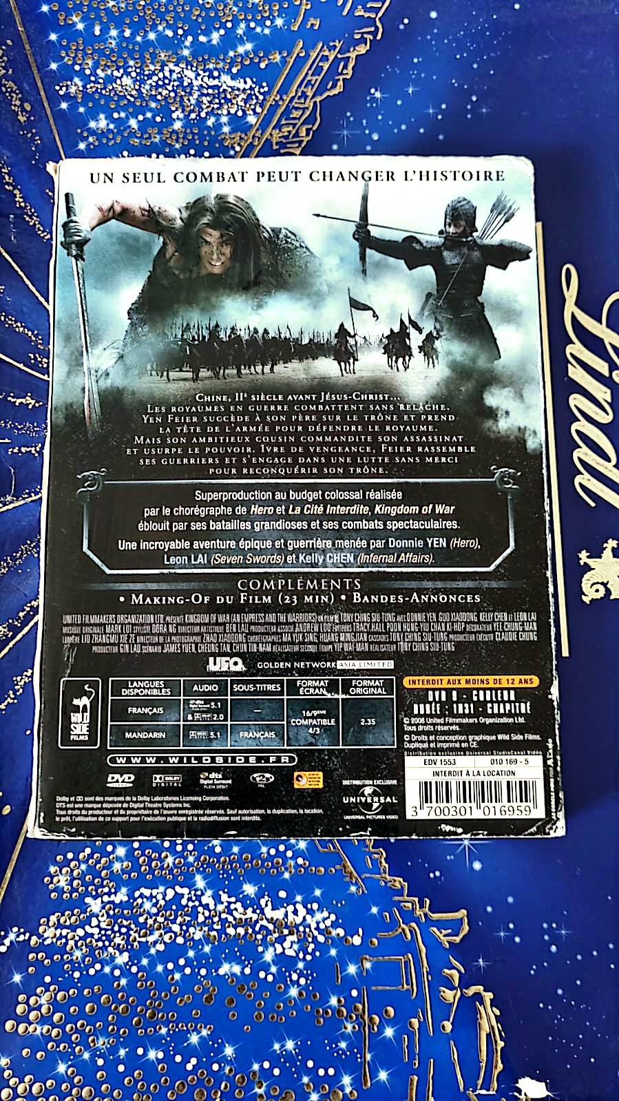 DVD : kingdom of War
