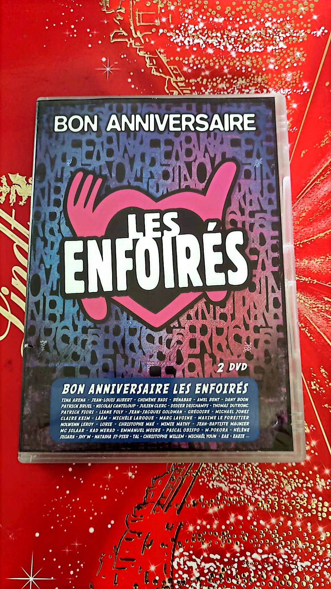 BON ANNIVERSAIRE LES ENFOIRÉS 2 DVD