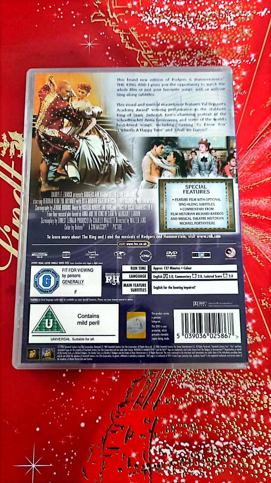 172 sur 174 Dvd The King And I
