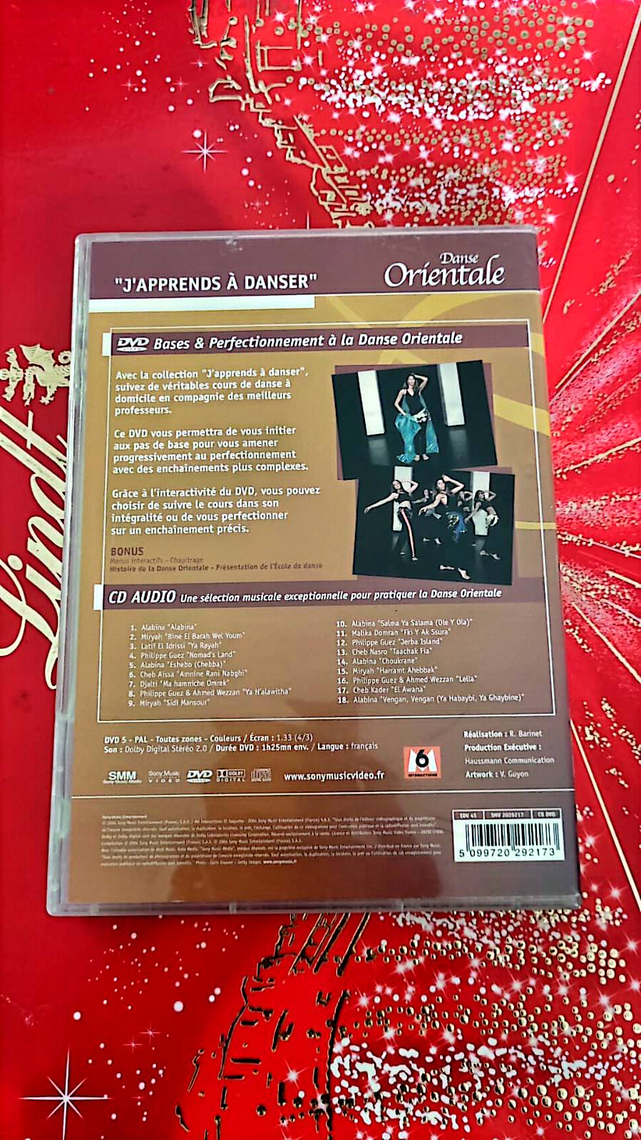 Dvd Danse Orientale "J'apprends À Danser"