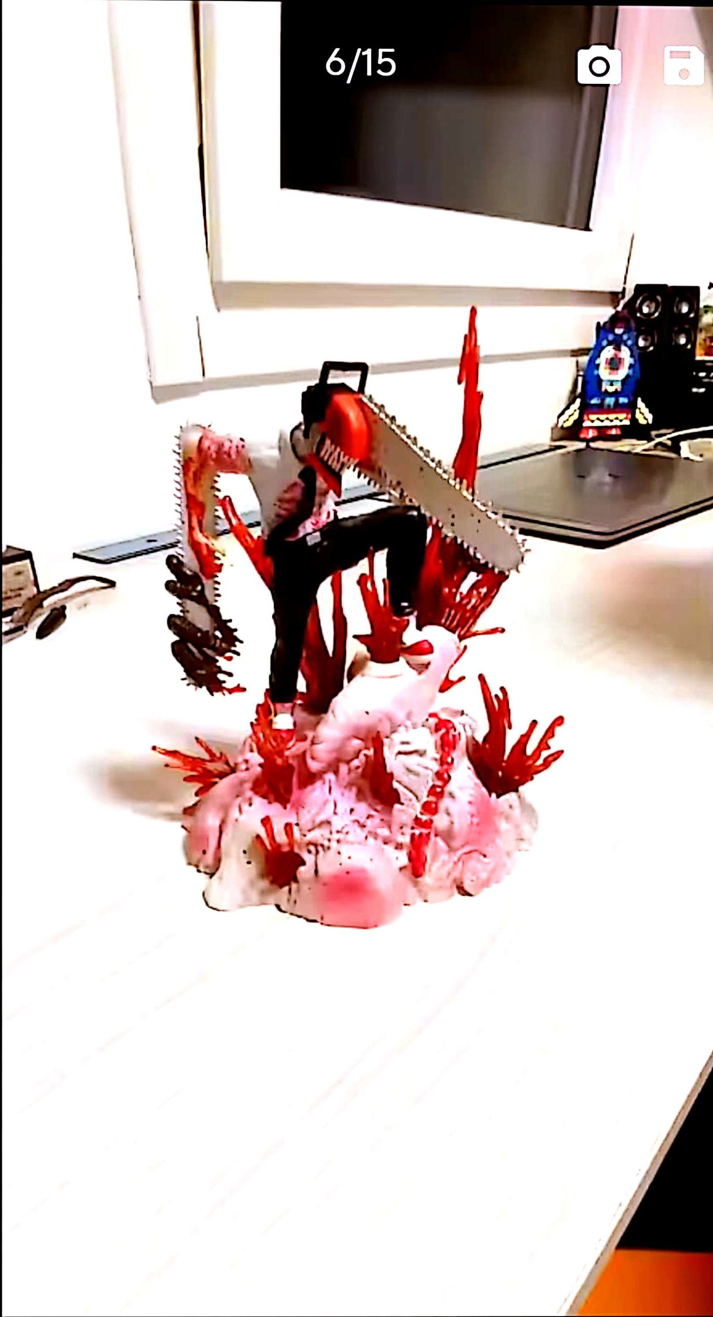 Figurine style anime – Denji « tronçonneuse » (PVC, sans boîte)