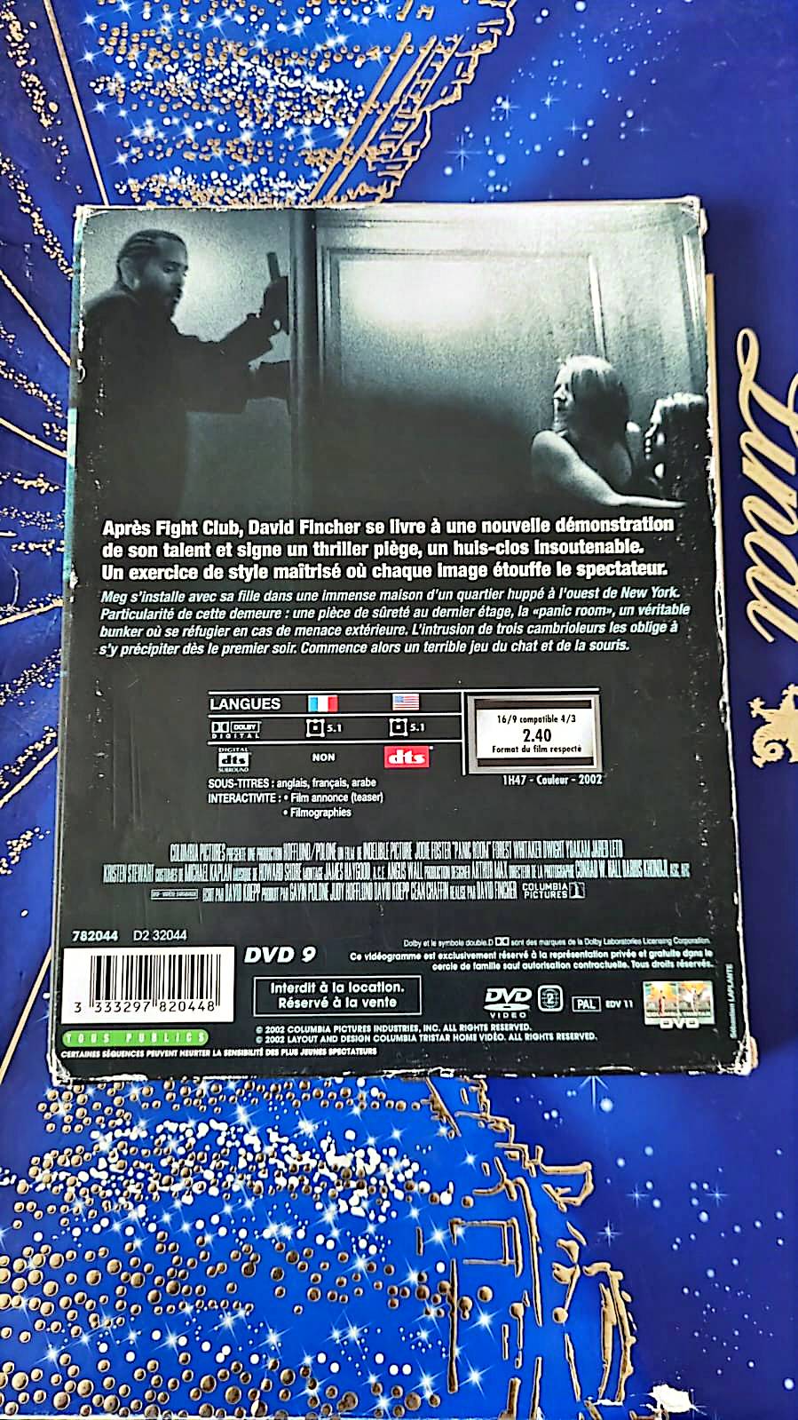 DVD : panic room
