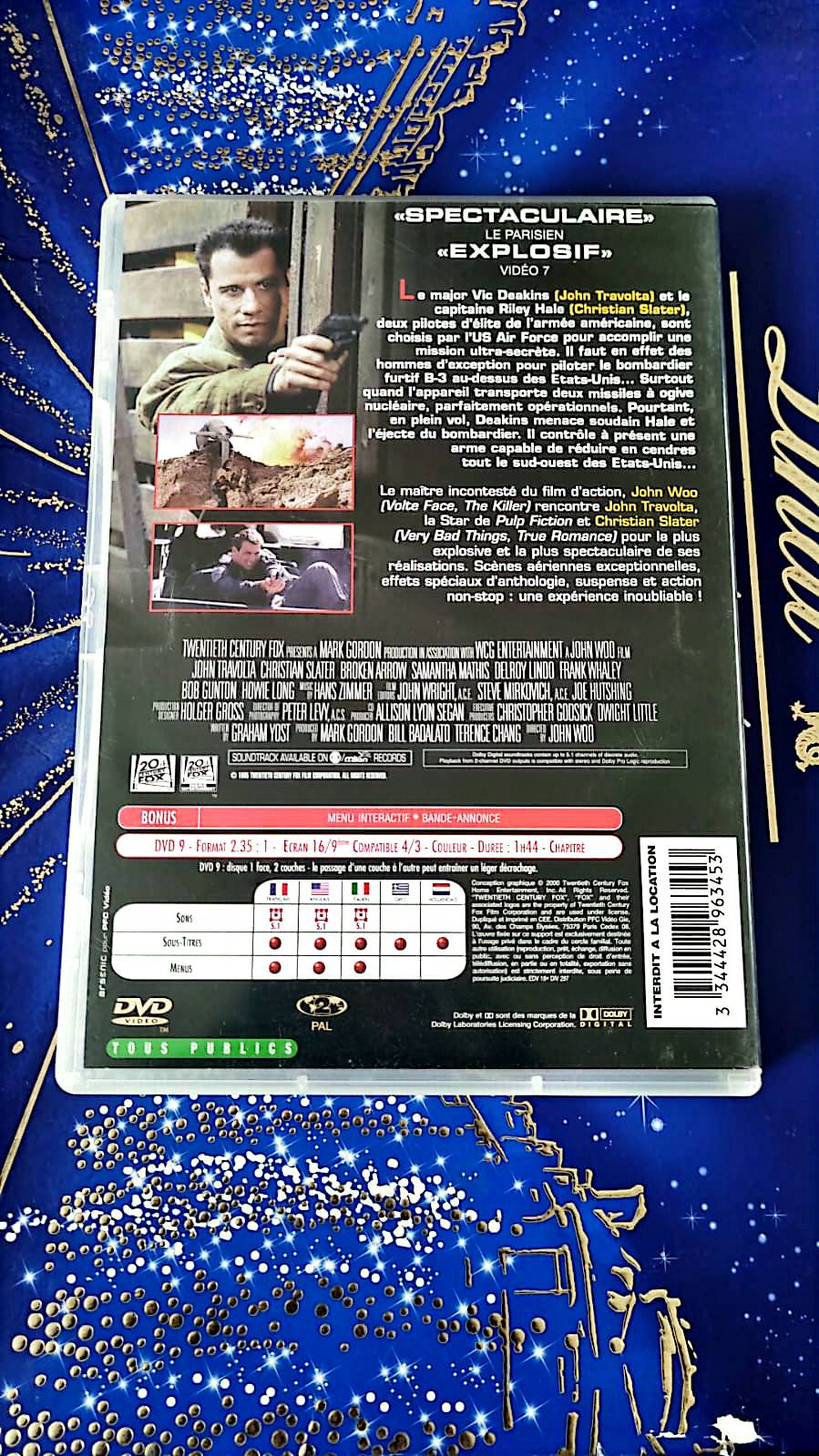 DVD : broken arrow
