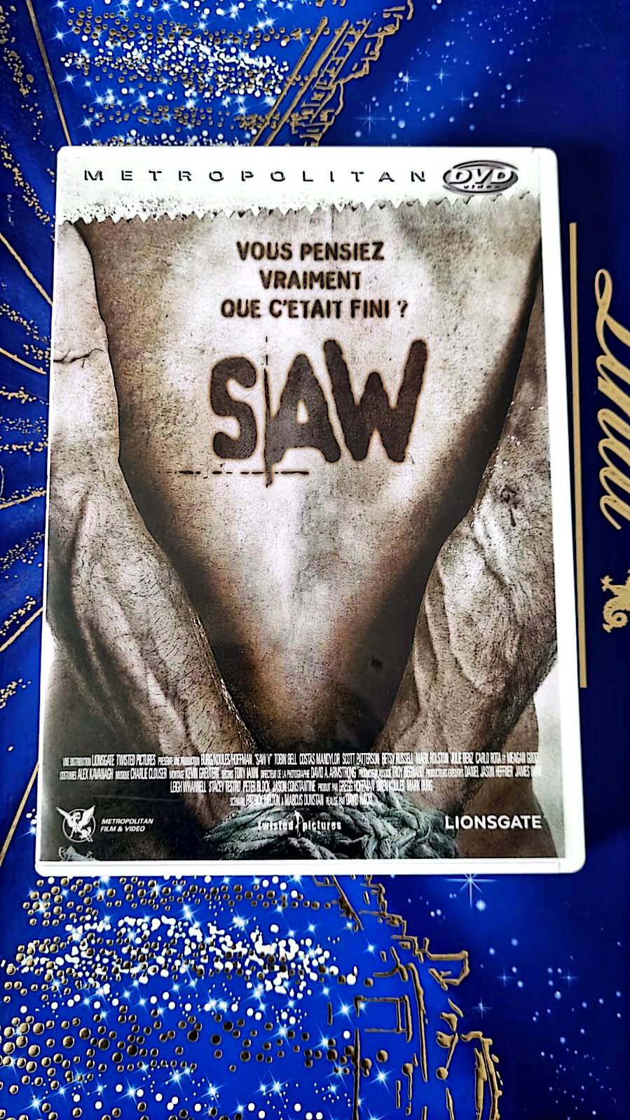 DVD : saw en