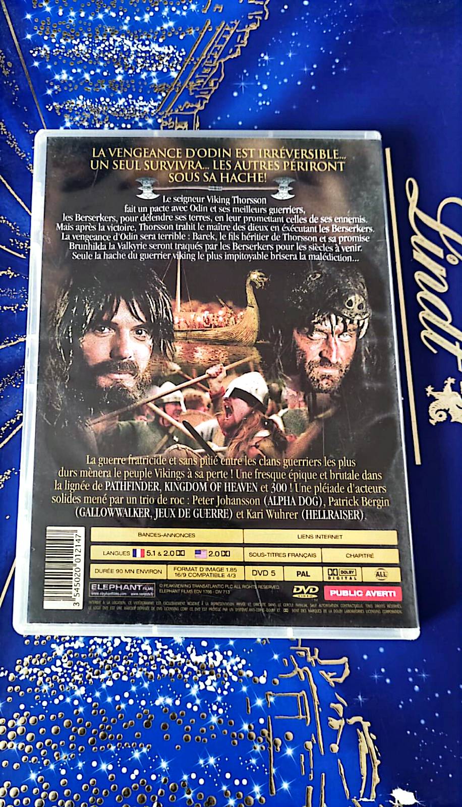 DVD : berserkers les guerriers d'odin