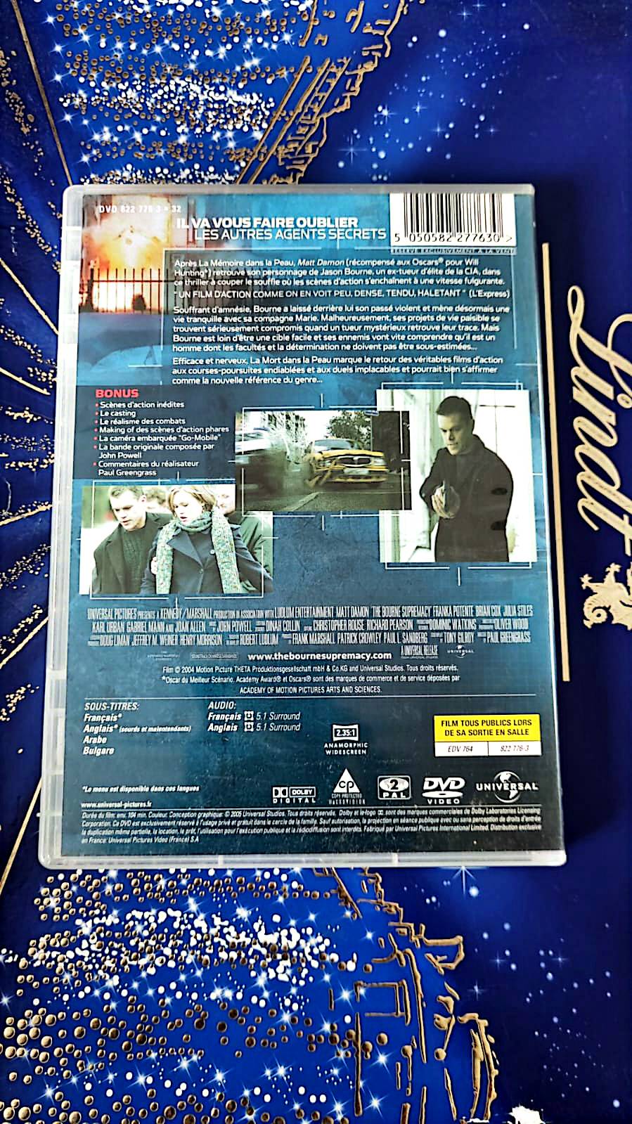 DVD : la mort dans la peau