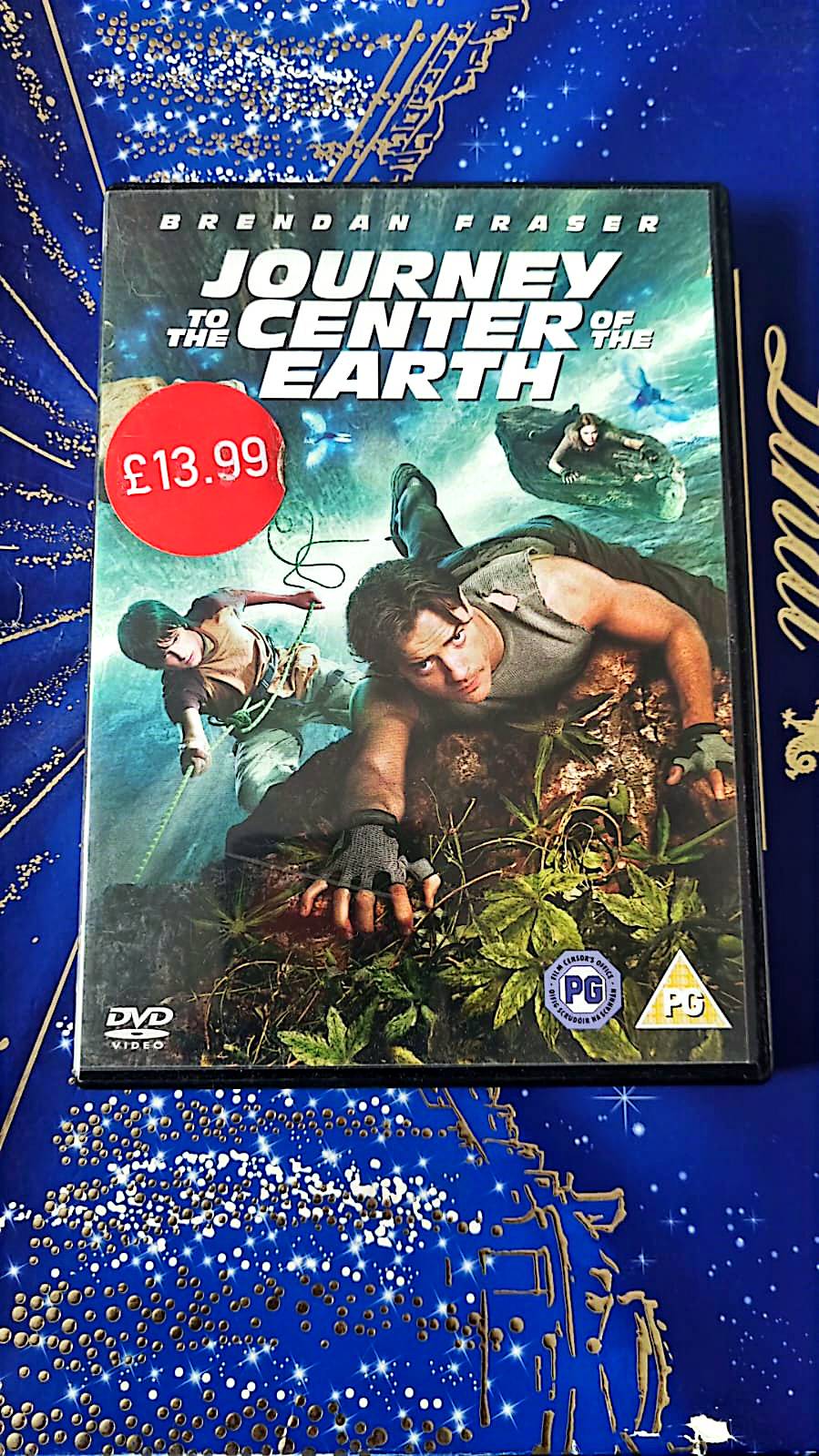 DVD brandan Fraser journey to the center of the earth