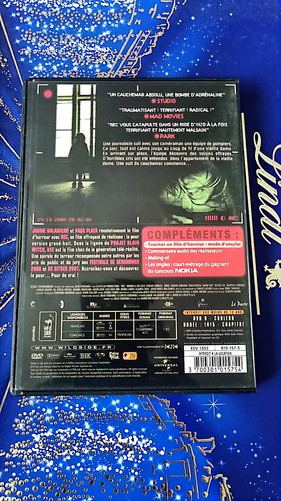 DVD : Mais ne jamais cesser de filmer Rec