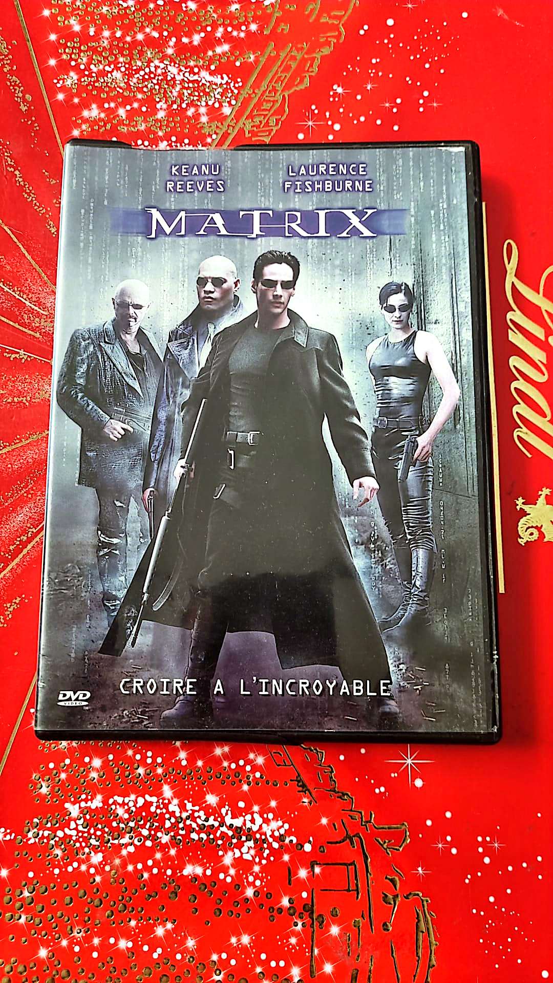DVD Keanu Reeves Laurence Fishburne Matrix croire à l'incroyable