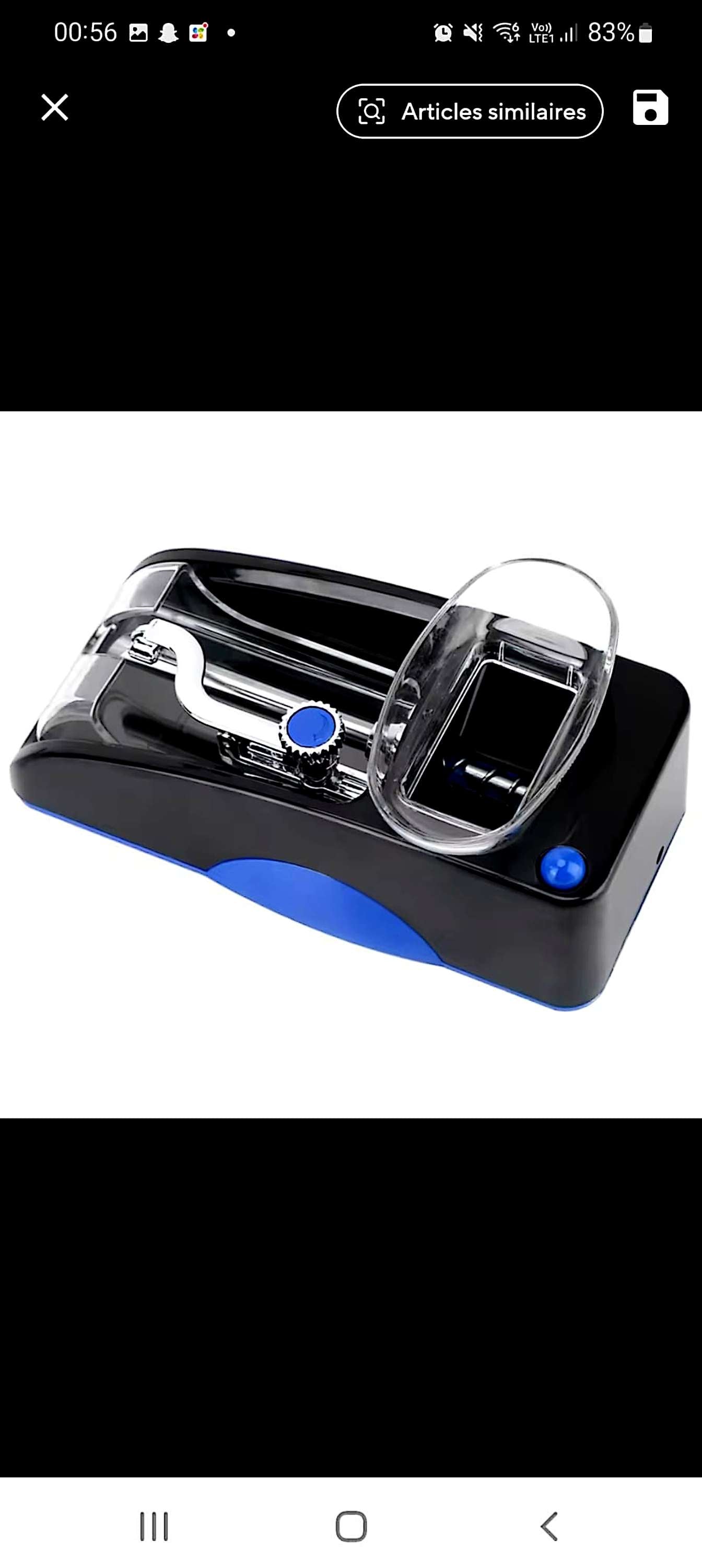 Machine électrique automatique à rouler les cigarettes – 110/230 V