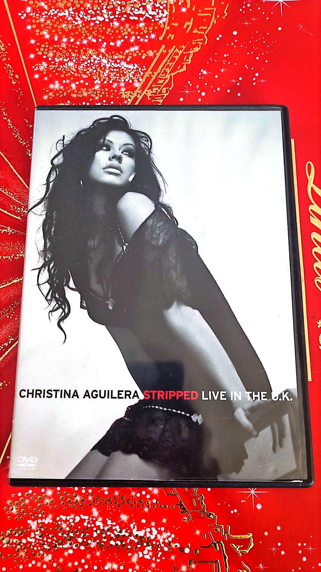 Dvd Christina Aguilera Stripped Live In The Uk