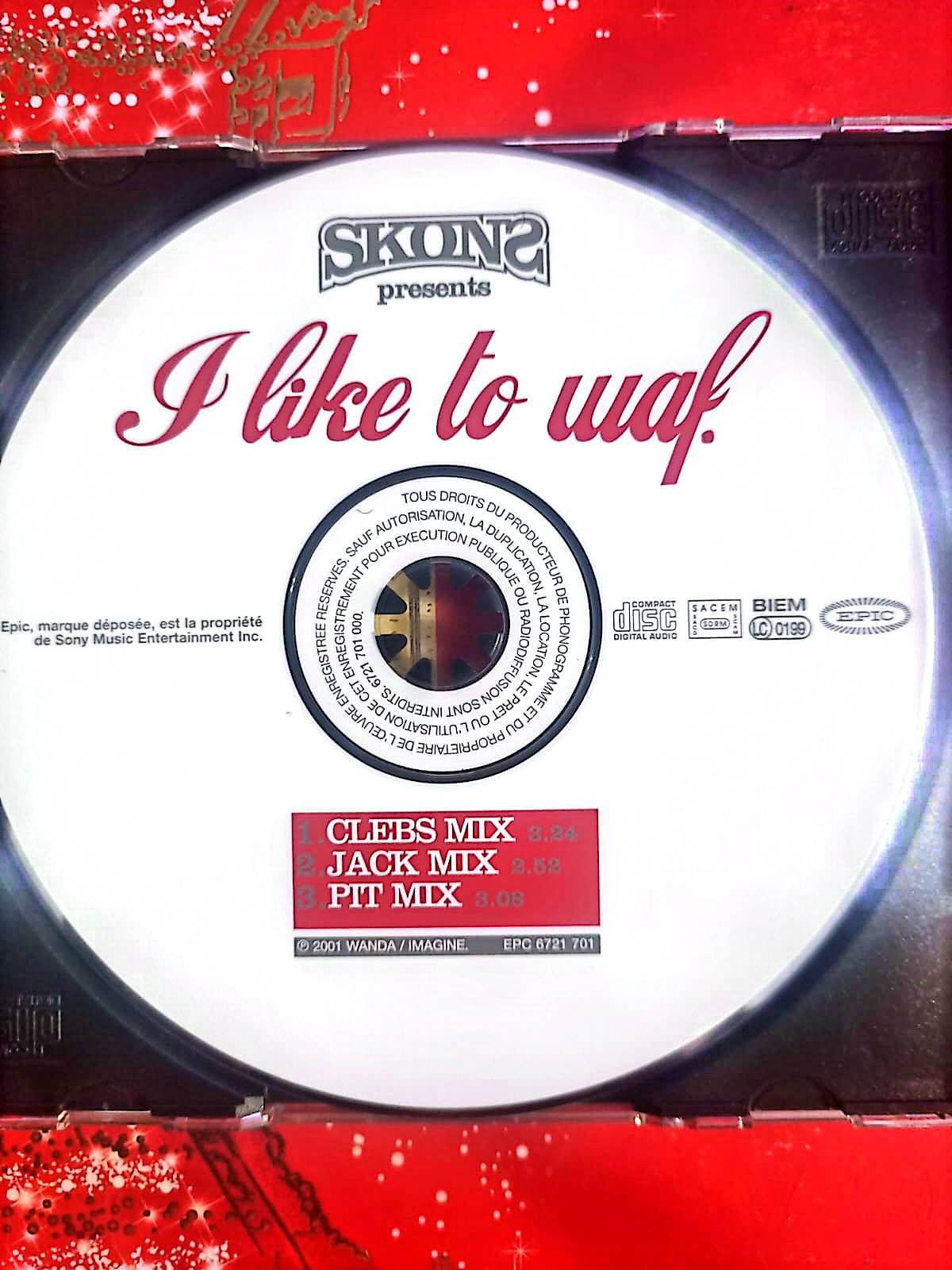 SKO2 Presents – I Like to Uuup! – CD Single Dance cd seul cd single