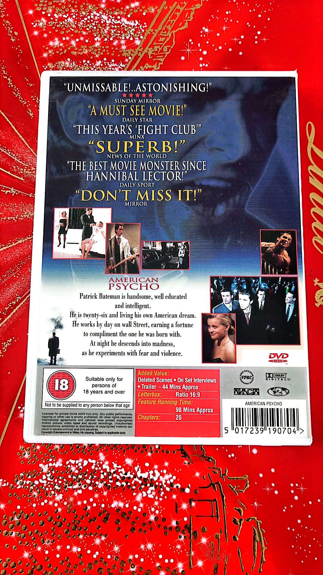 DVD : american psycho