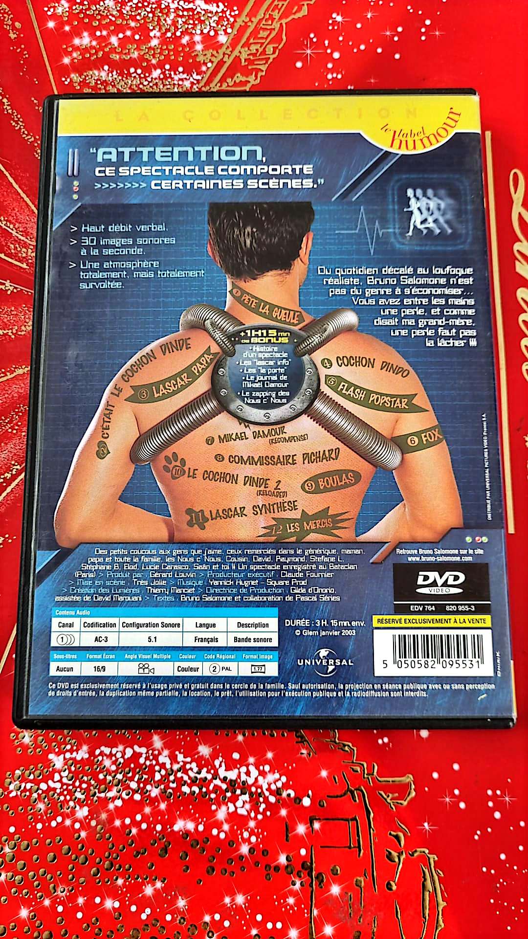 DVD : bruno salomone au bataclan