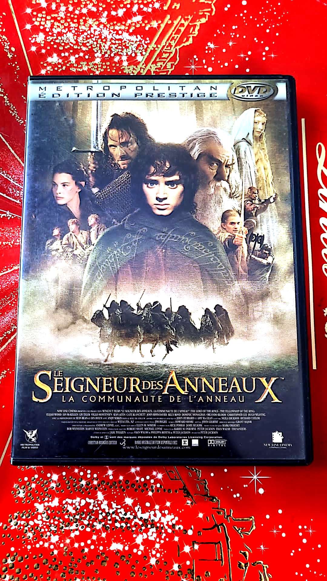 DVD le seigneur des anneaux la communauté de l'anneau