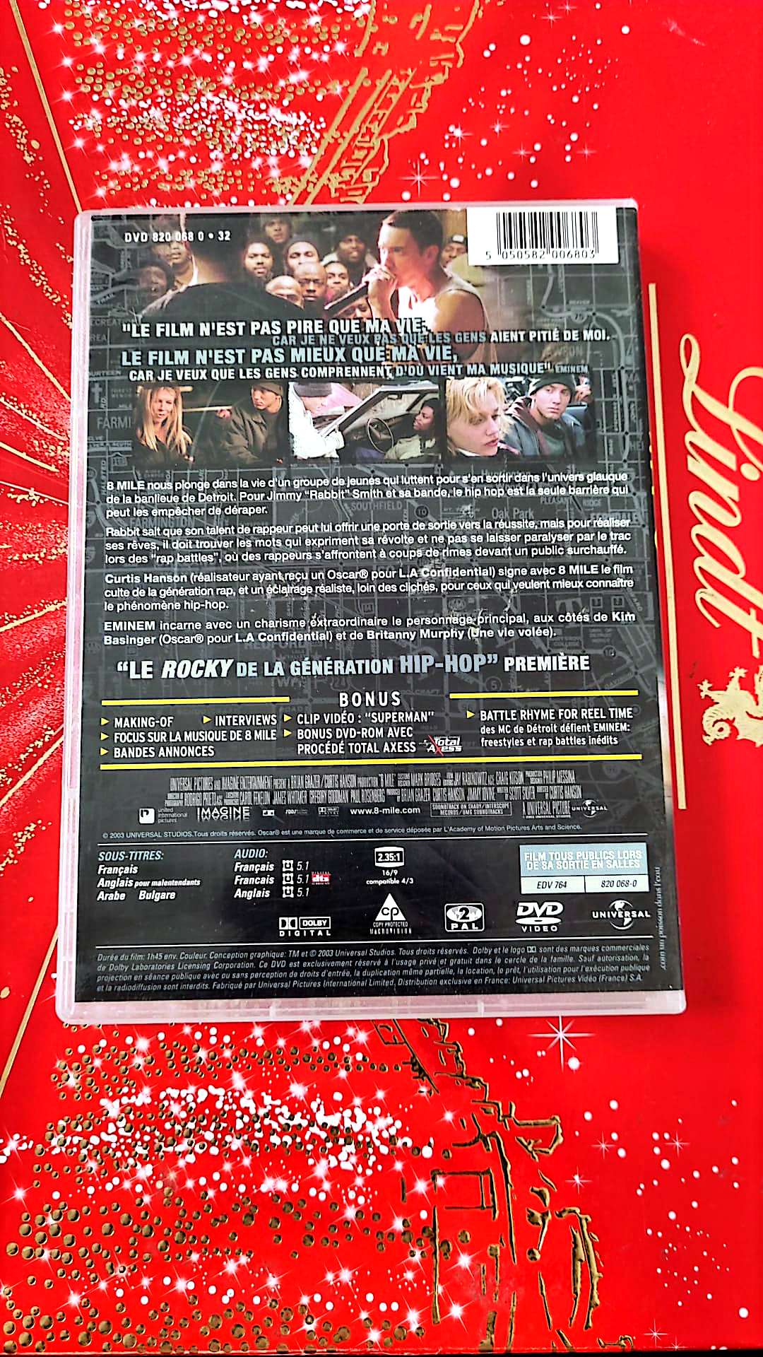 DVD : 8 mile en