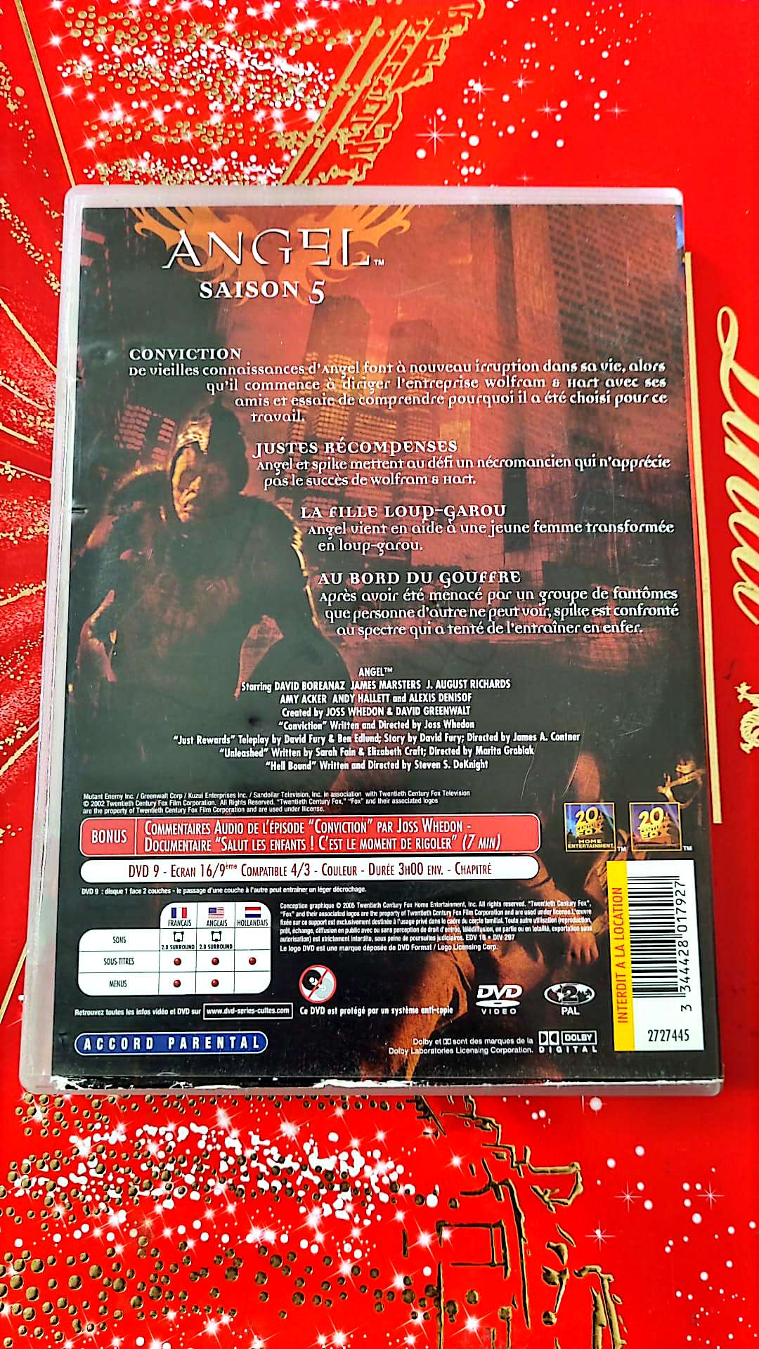 DVD : angel saison 5 épisode 1-4
