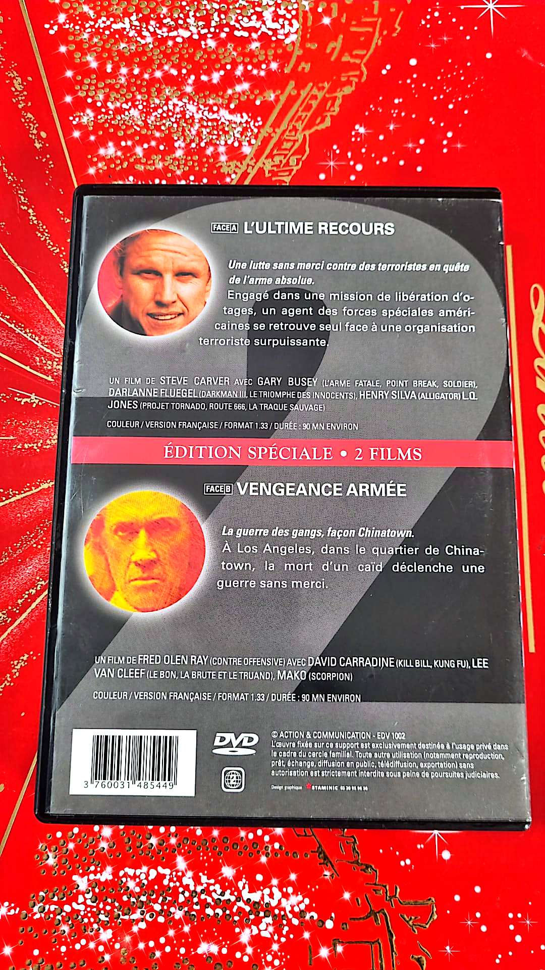 DVD : Double Succès l'ultime recours et vengeance armée