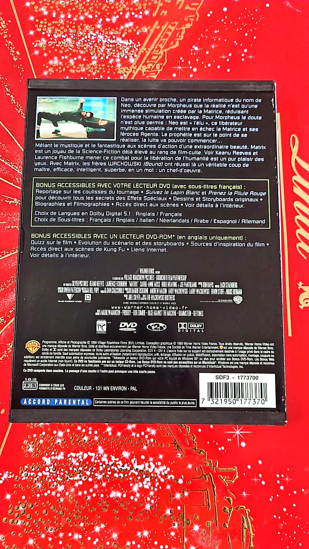 DVD : matrix croire à l'incroyable en