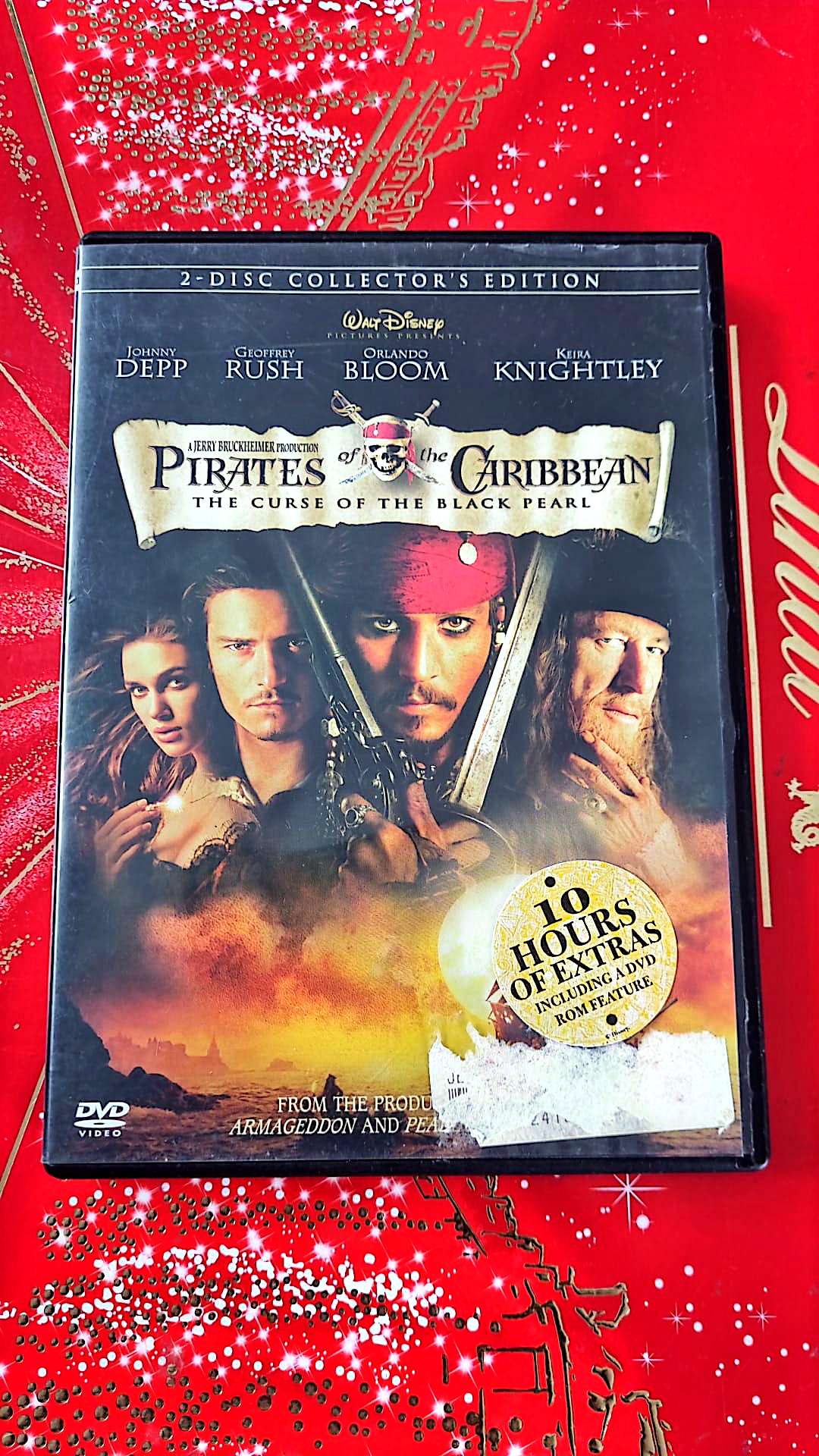 DVD pirates of the Caribbean the curse of the black pearl