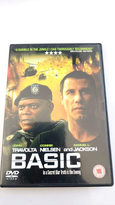Basic – English DVD edition PAL Zone 2 – John Travolta, Samuel L. Jackson
