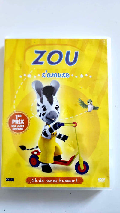 Zou Has Fun – Animated Series DVD – 11 Adventures – 2 Hours of Good Vibes! (Citel Vidéo / Cyber Group Studios)
