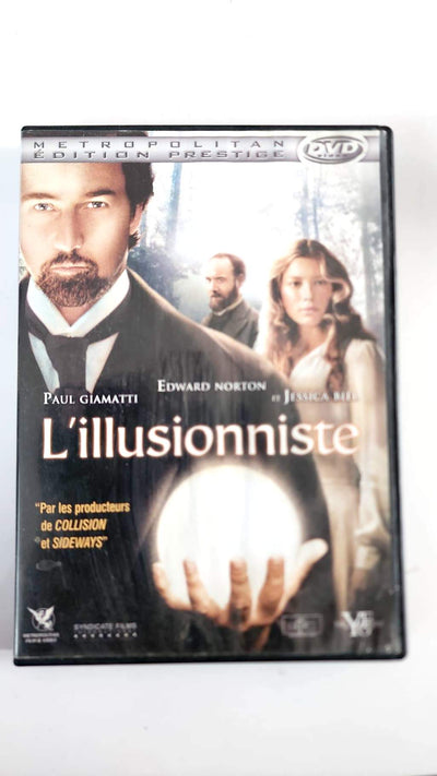 El Ilusionista - DVD Edición Prestigio (Edward Norton, Paul Giamatti, Jessica Biel) - Metropolitan