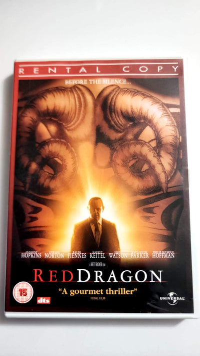 Red Dragon – DVD Rental Copy Universal Pictures – Anthony Hopkins