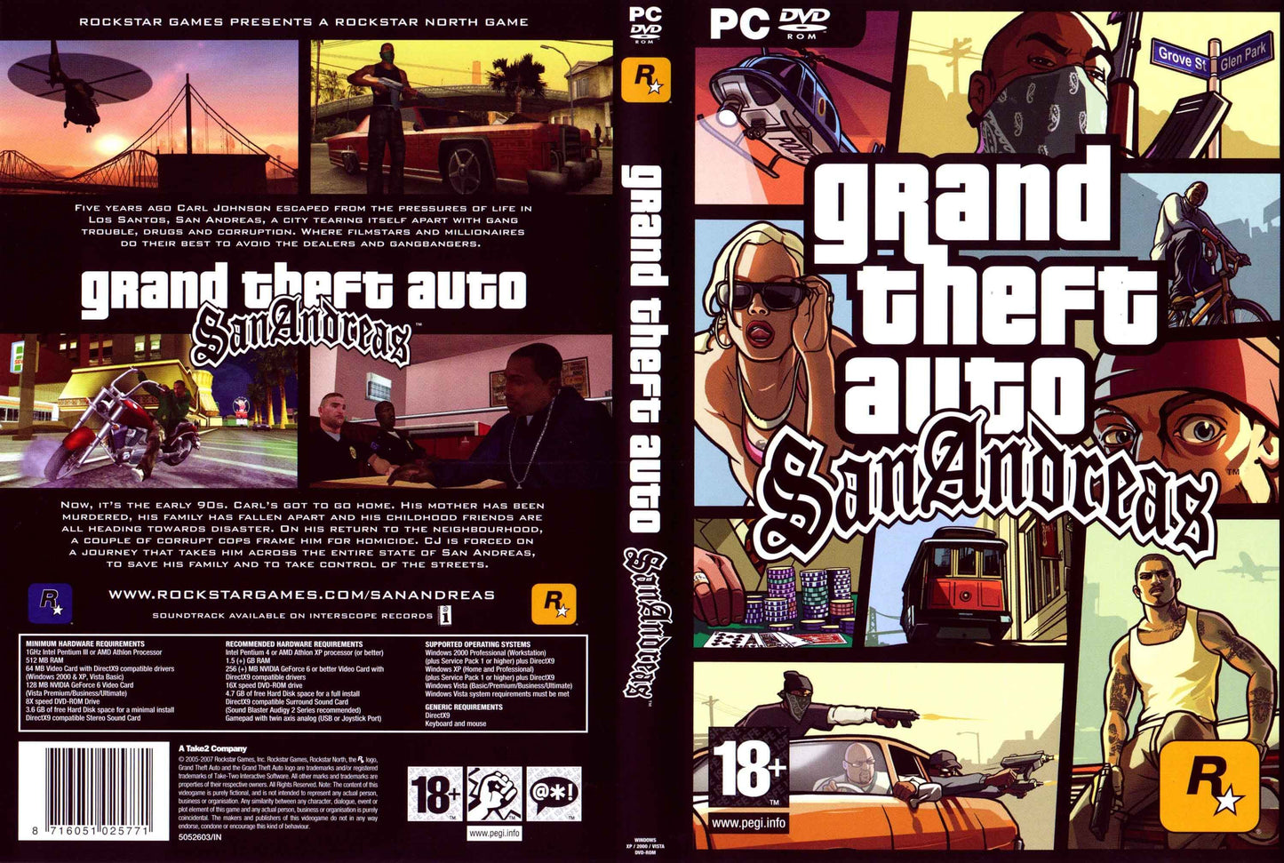 pc grand theft auto san andreas