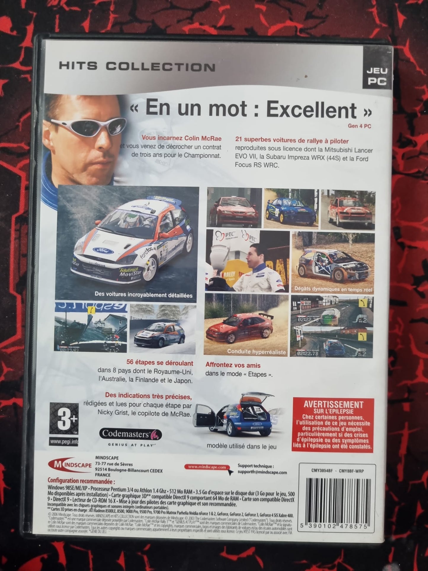 Colin McRae Rally 3 – Jeu PC