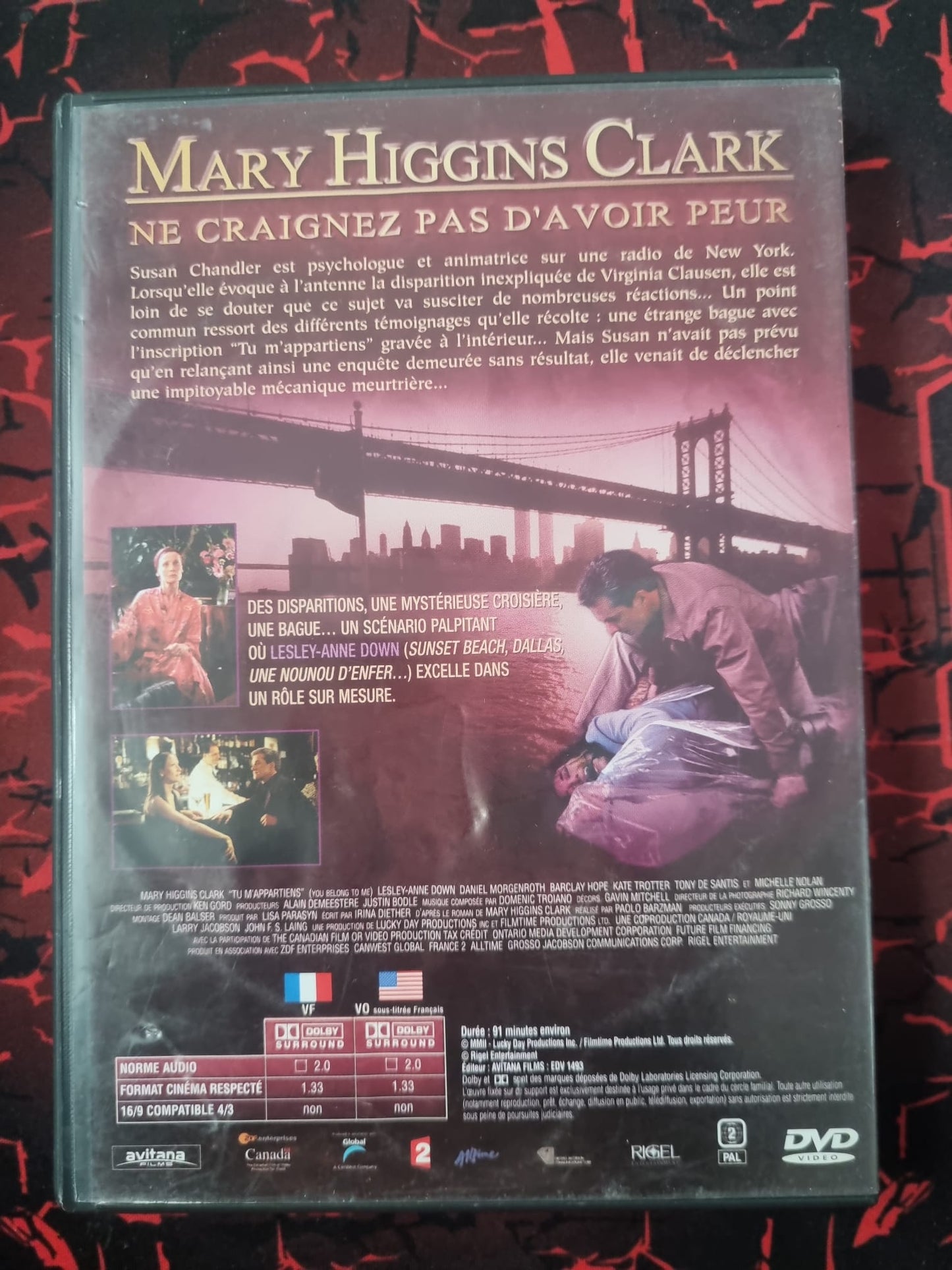 DVD Mary Higgins Clark – Tu m’appartiens (Collection Vol. 3)