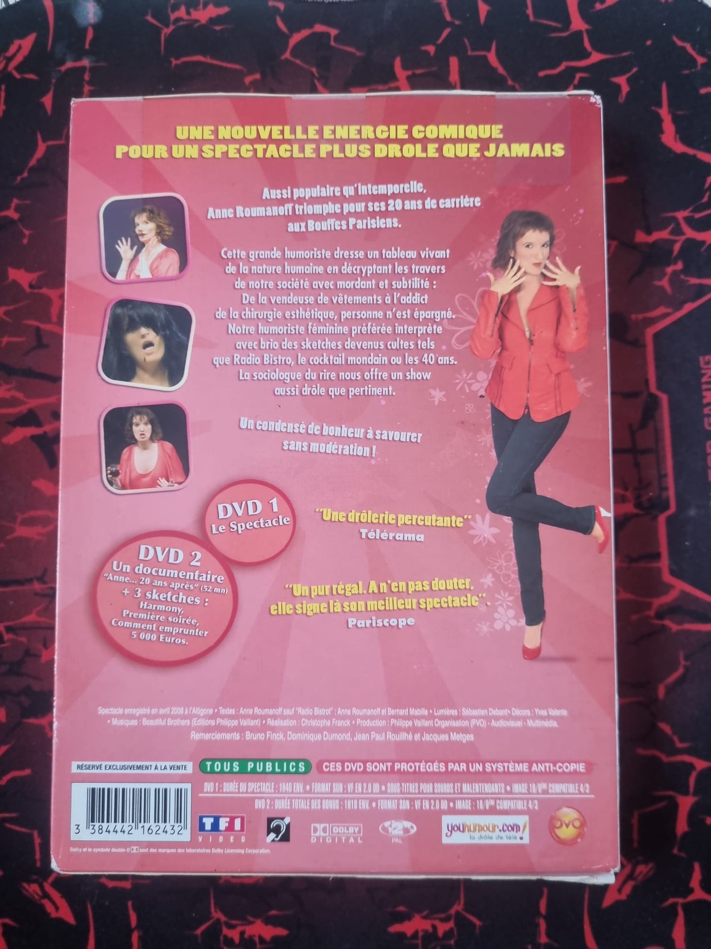 Coffret 2 DVD Anne Roumanoff – Anne a 20 ans