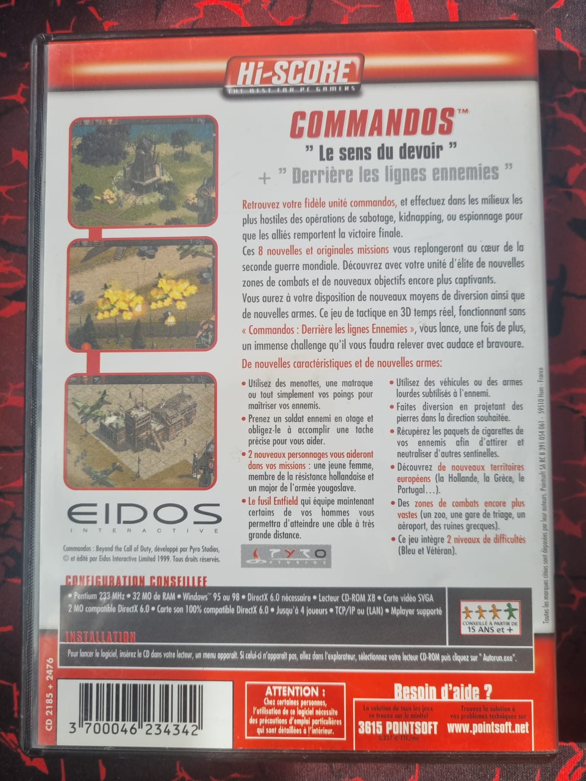 Commandos : Le Sens du Devoir + Derrière les Lignes Ennemies (PC)