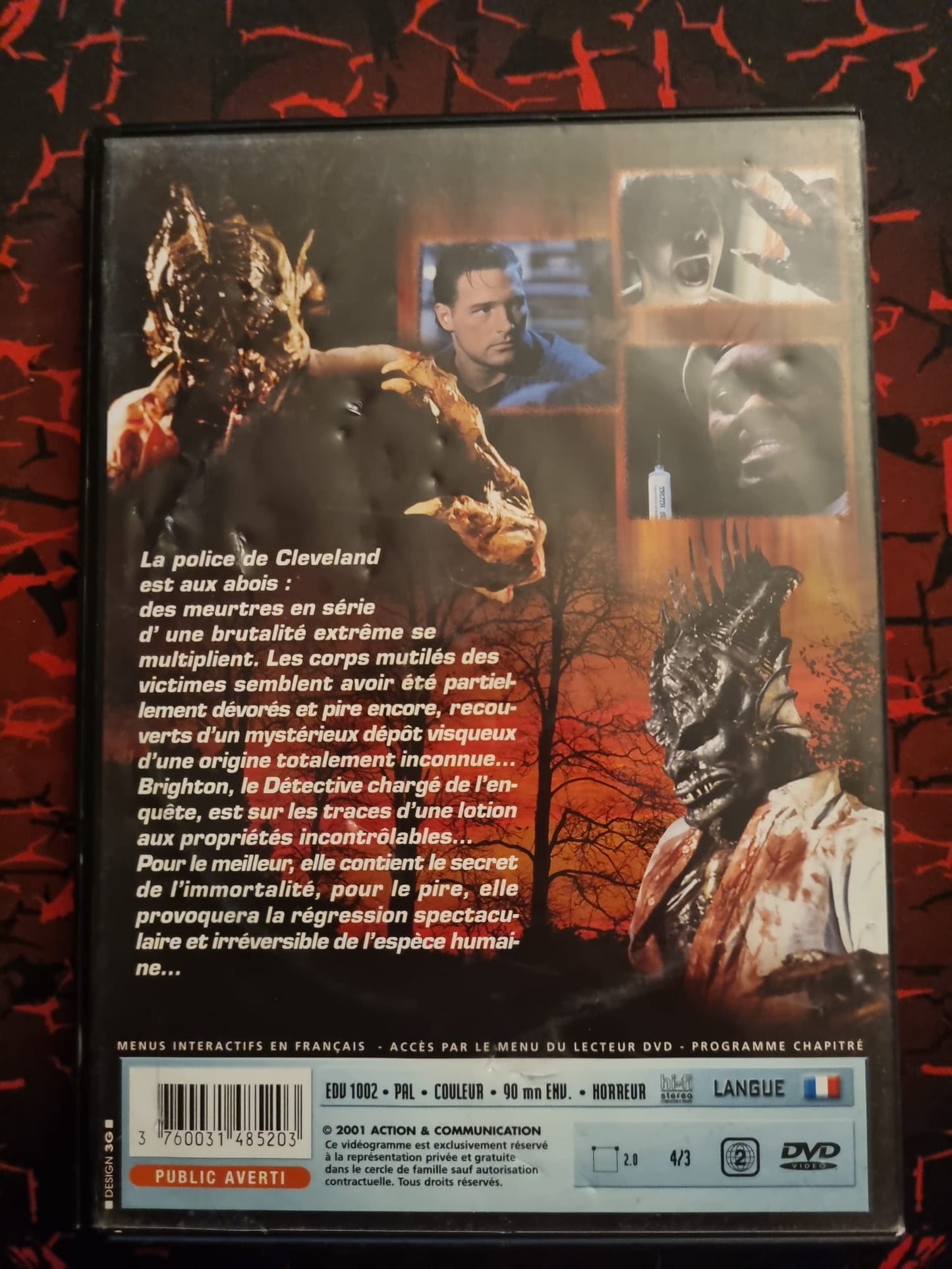 Shadow Creature DVD Horreur
