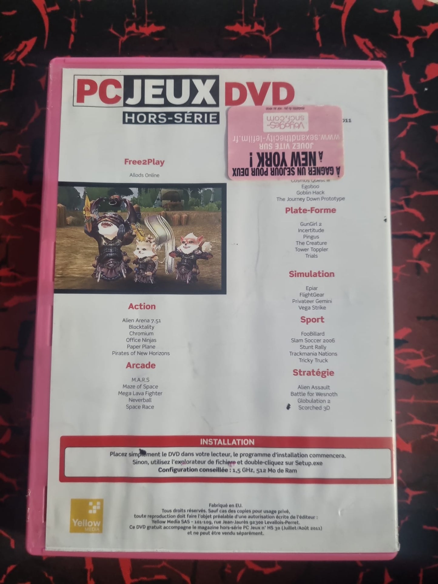 PC Jeux DVD Hors-Série HS30 (2011) – 36 jeux complets