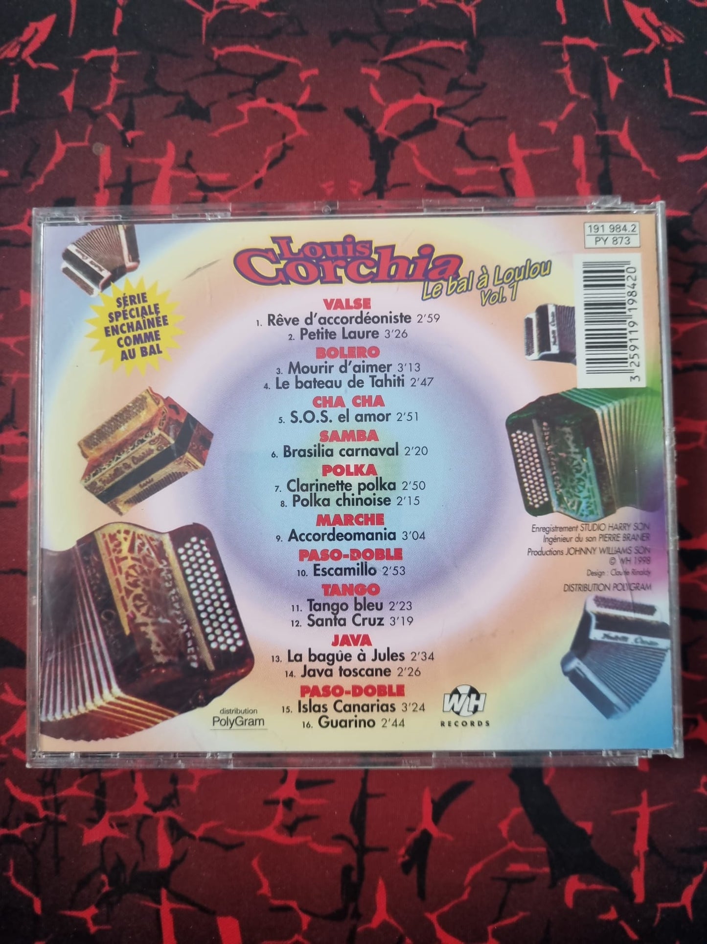 Louis Corchia – Le Bal à Loulou Vol. 1 – CD