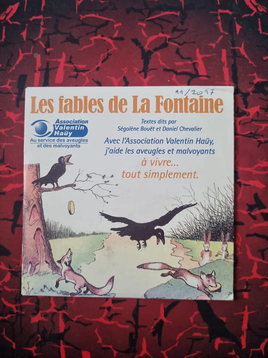 Les Fables de La Fontaine – Livre Audio raconté par Ségolène Bouët & Daniel Chevalier